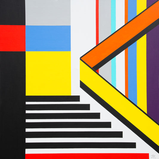 Bauhaus Staircase - Artwork Print