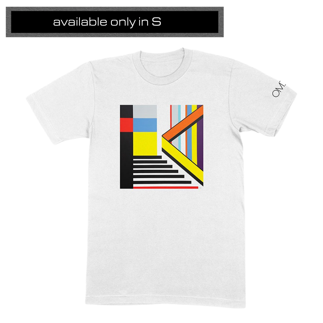 First Edition Bauhaus Staircase Design - T-Shirt Available only in S