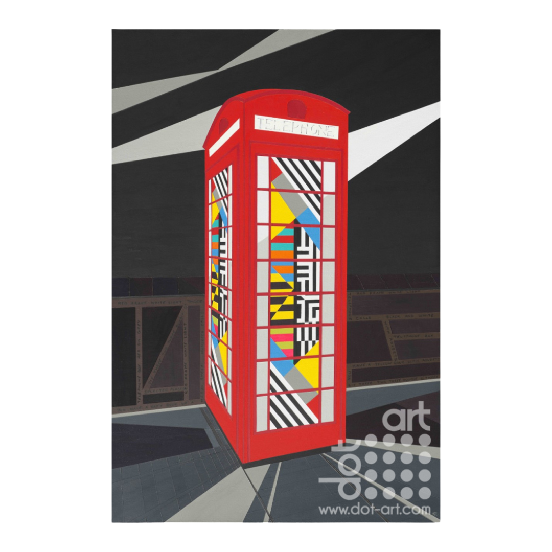 Phone Box (Design 2) - Artwork Print