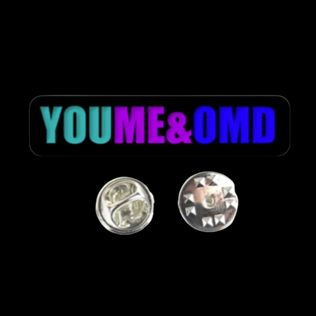 YOU ME & OMD - Enamel Pin Badge | OMD Official Store